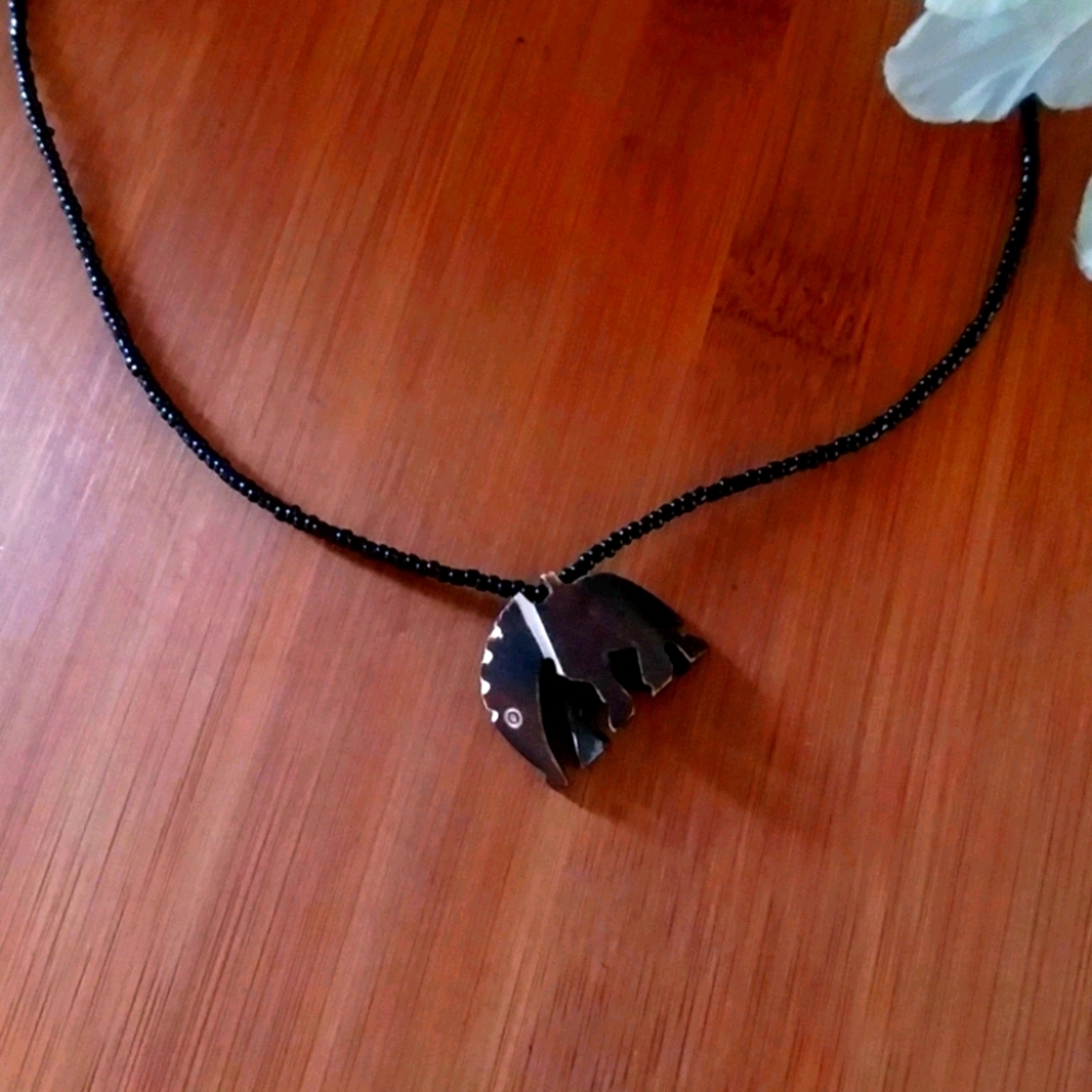 1PC Beautiful Authentic African Tribal Necklace - Picture 1 of 8
